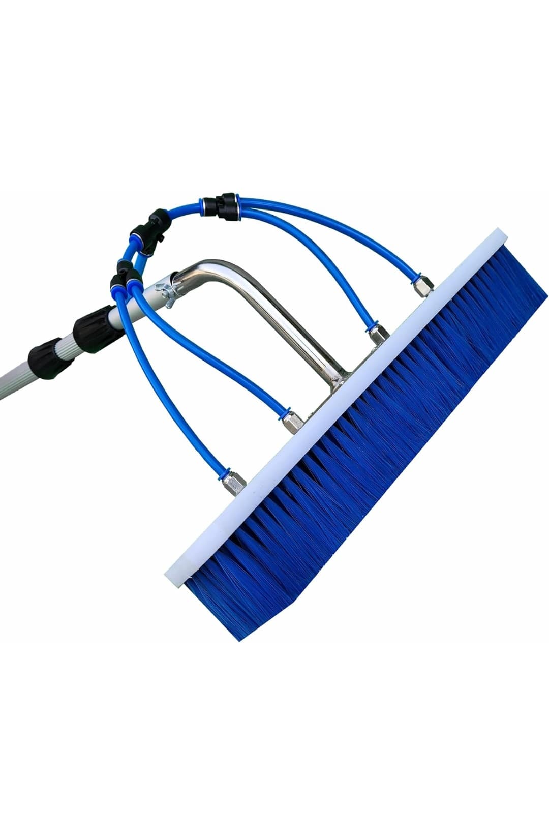 SOLAR CLEANING BRUSH WITH WATER SUPPLY 4 METER / 12 FEET