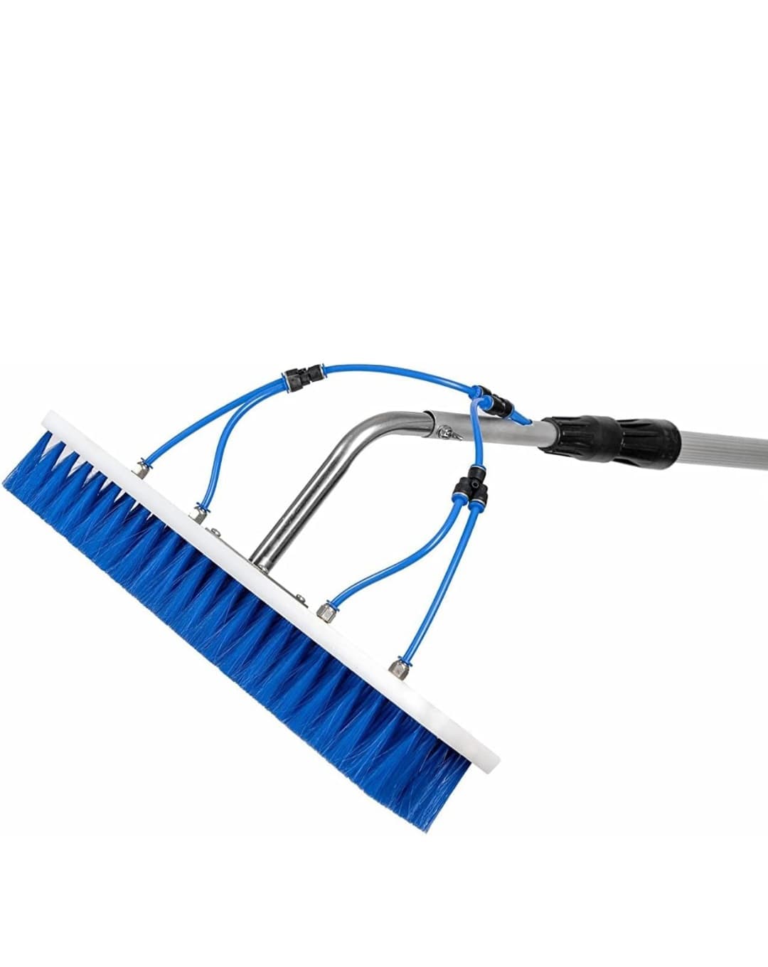 SOLAR CLEANING BRUSH WITH WATER SUPPLY 4 METER / 12 FEET
